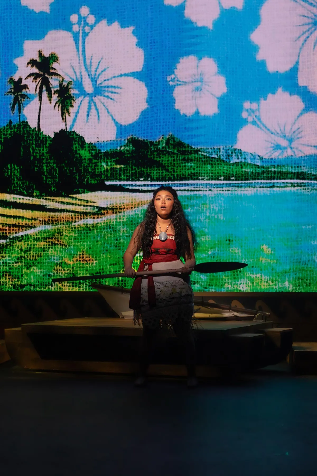 Jacquelyn Jax Fuchs in Moana at TheaterWorks