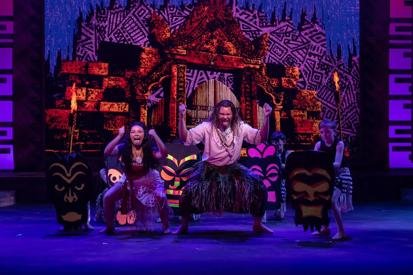 Jacquelyn Jax Fuchs in Moana at TheaterWorks