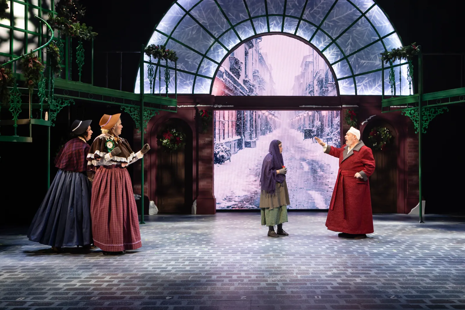 Jacquelyn Jax Fuchs in A Christmas Carol at TheaterWorks