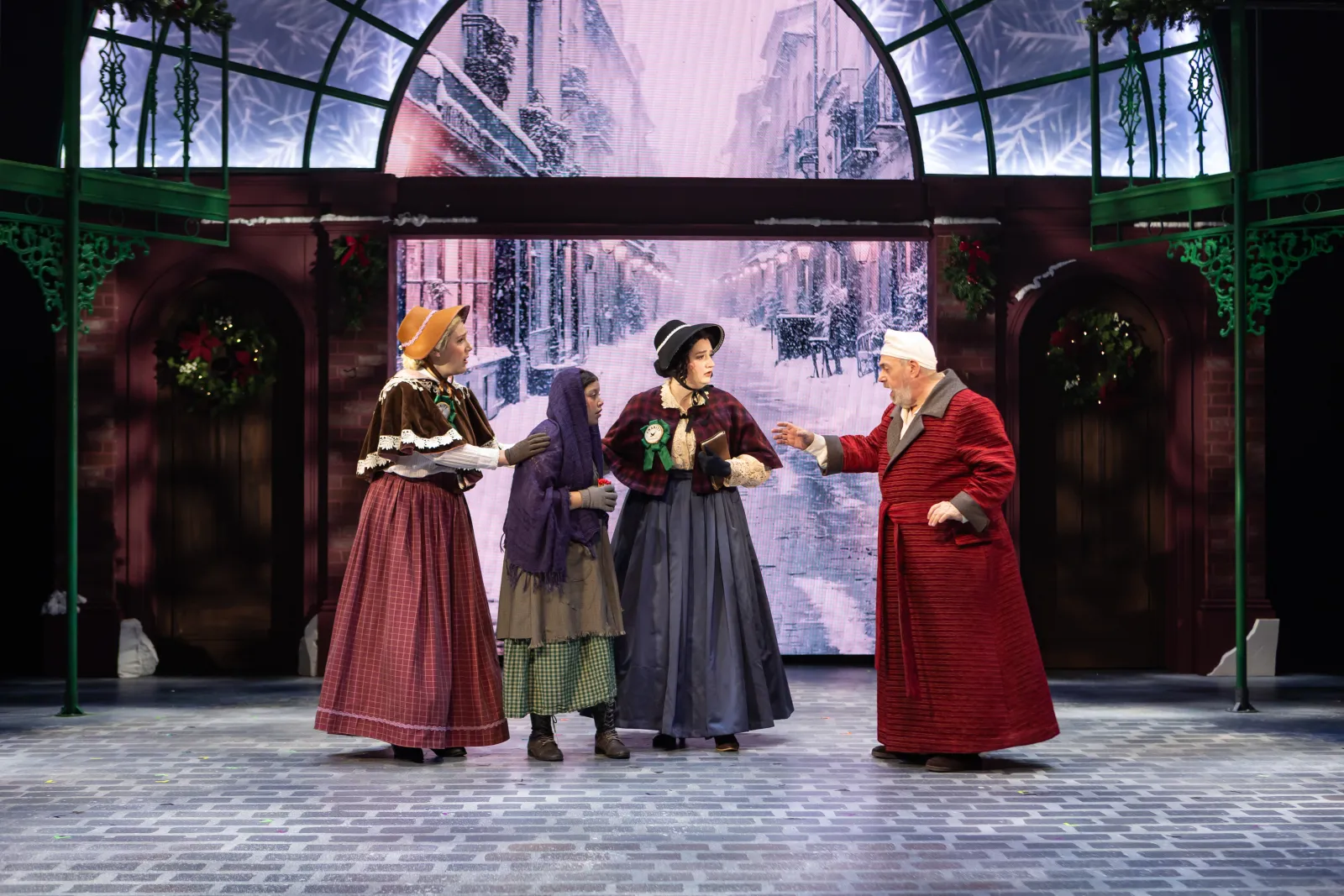 Jacquelyn Jax Fuchs in A Christmas Carol at TheaterWorks